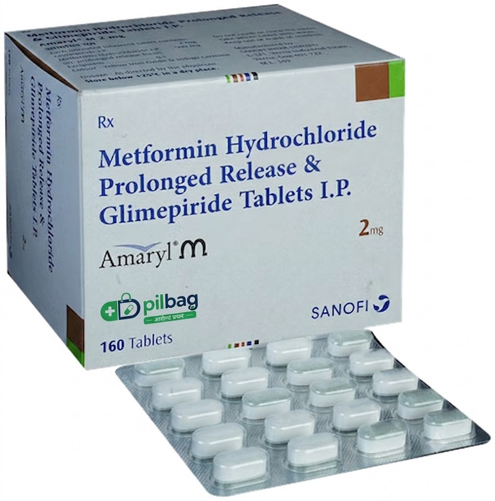 Amaryl M 2mg Tablet PR